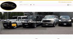 Desktop Screenshot of limuzinaivip.lt